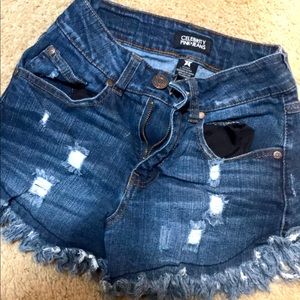 Celebrity pink shorts